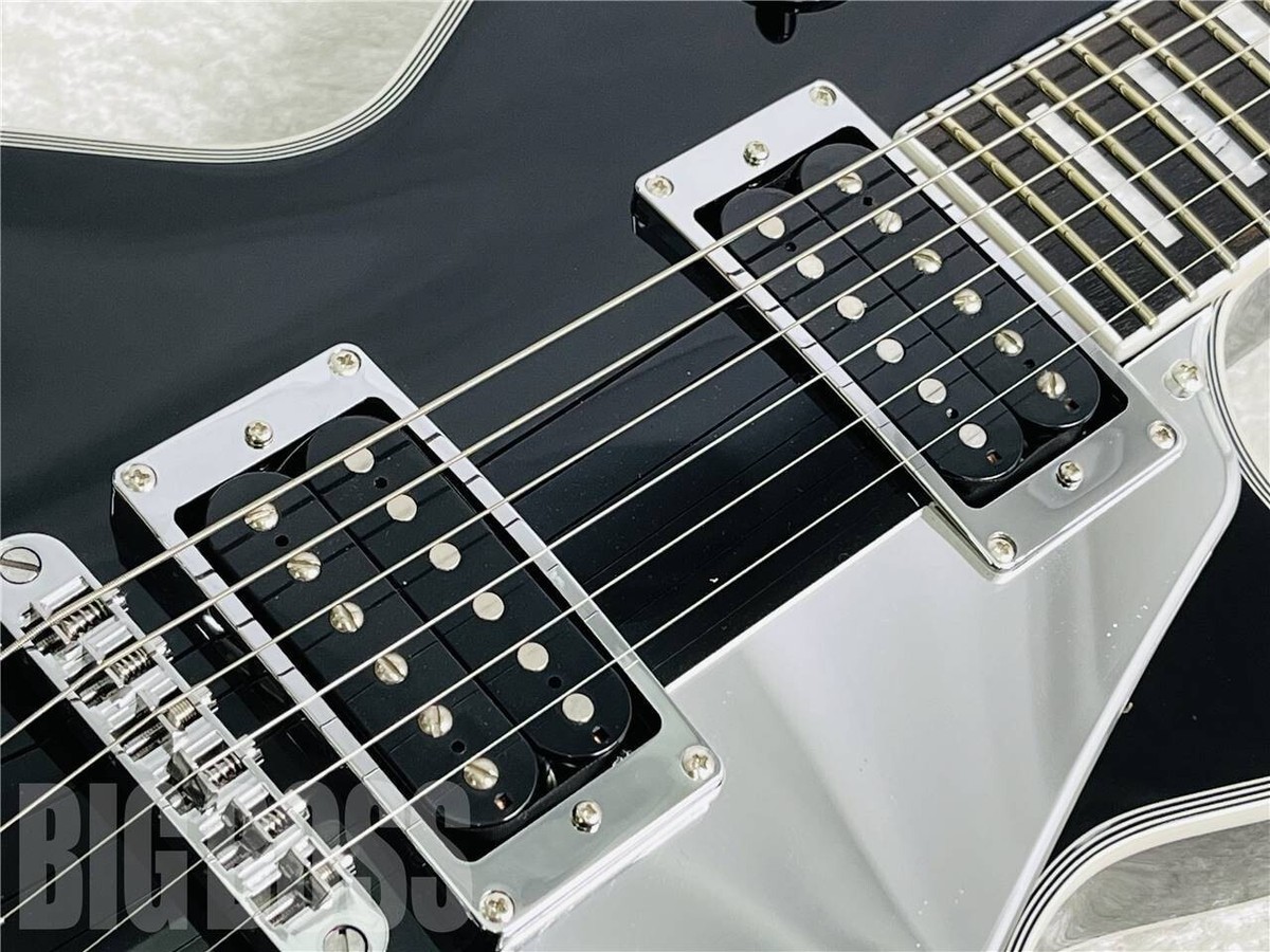 NEW* GrassRoots G-LP-CTM John Sykes Les Paul Custom Black