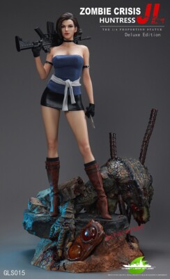 GREEN LEAF STUDIO GLS 015 1/4 Zombie Huntress - JL (Deluxe Edition) Statue Model