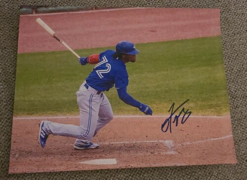 OTTO LOPEZ SIGNED 8X10 PHOTO TORONTO BLUE JAYS PROSPECT VLAD 2 W/COA+PROOF WOW  - Picture 1 of 1