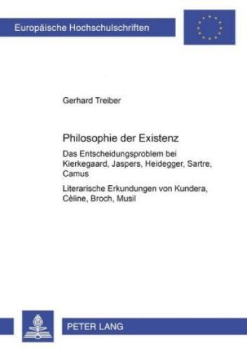 Thumbnail - Philosophie Der Existenz Das Entscheidungsproblem Bei Kierkegaard,