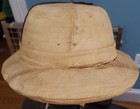 ANTIQUE GENUINE BRITISH  PITH HELMET - MADE IN INDIA 1920s-1940s? No vent, Rare — photo 2