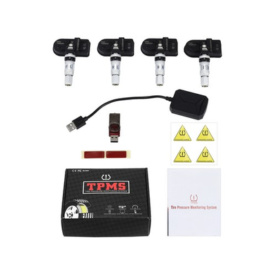 #ad #ad Android USB TPMS Car Tire Pressure Monitoring System Wireless Build in Battery $38.08