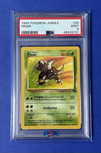 Pinsir (Unlimited) graded PSA 9 for sale on eBay