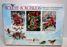 leanin tree holiday songbirds christmas cards