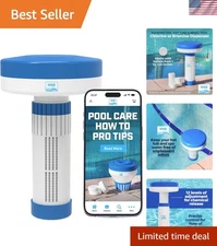 Mini  Floater Dispenser for Spa and Pool - 1 Inch Tablets, Adjustable
