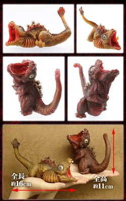 エクセルラ CLEARシリーズ 3点セット X-Plus DefoReal Shin Godzilla 2016 2nd 3rd Form Clear Ver Set