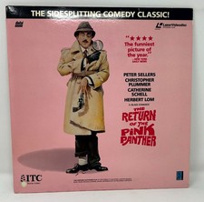 The Return of the Pink Panther Laserdisc J2-6064 LD Laser Disc Sellers Plummer