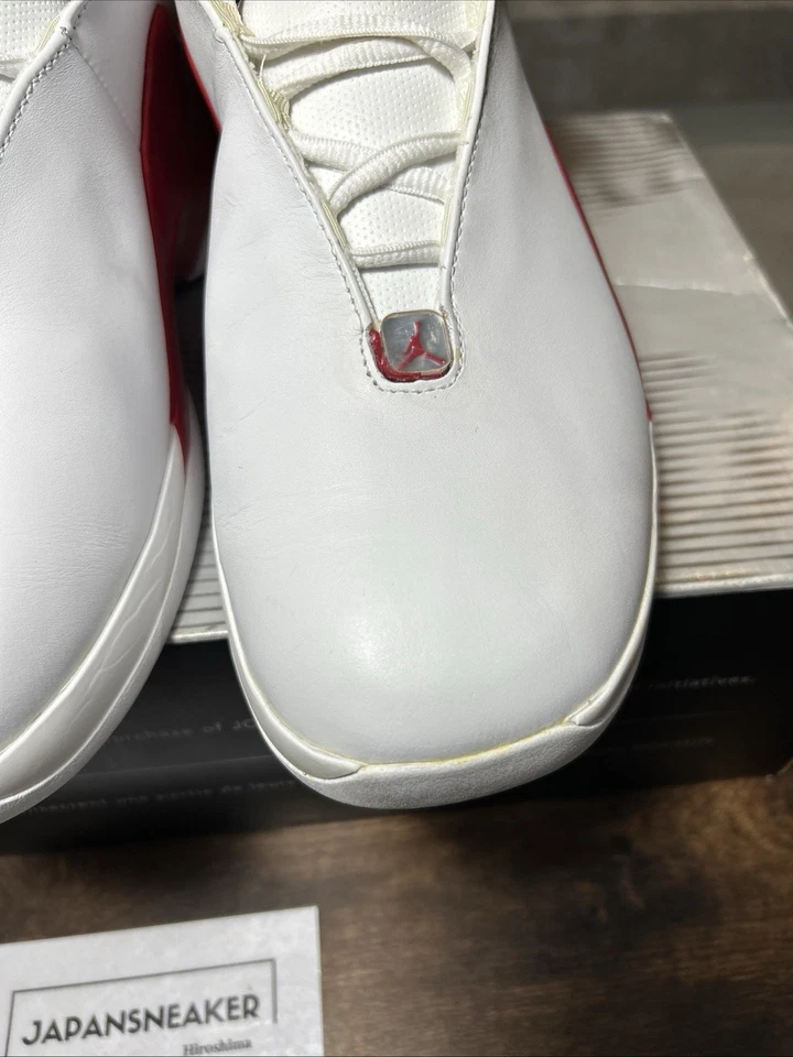 Talla 9.5 - Jordan Jumpman Team Flow Blanco Rojo Universitario 307341-106 OG BOX DS Foto 4 de 4