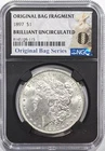 1897 P Morgan Silver Dollar NGC BU Original Bag Series Fragment