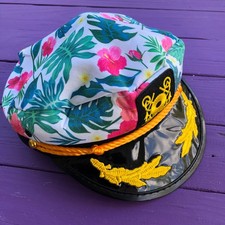 Adjustable Captain Hat for Men Women Sailor Hat for Boat Cruise Yacht Party