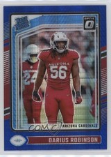 2024 Panini Donruss Optic Rated Rookie Blue Hyper Prizm Darius Robinson 1ce5