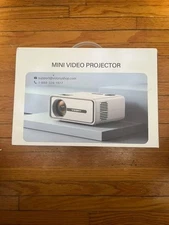 Vizony Mini Projector with WiFi and Bluetooth, 450ANSI 1080P FHD Projector