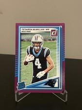 2025 Panini Donruss Tetairoa McMillan Rated Rookie Purple Press Proof #314