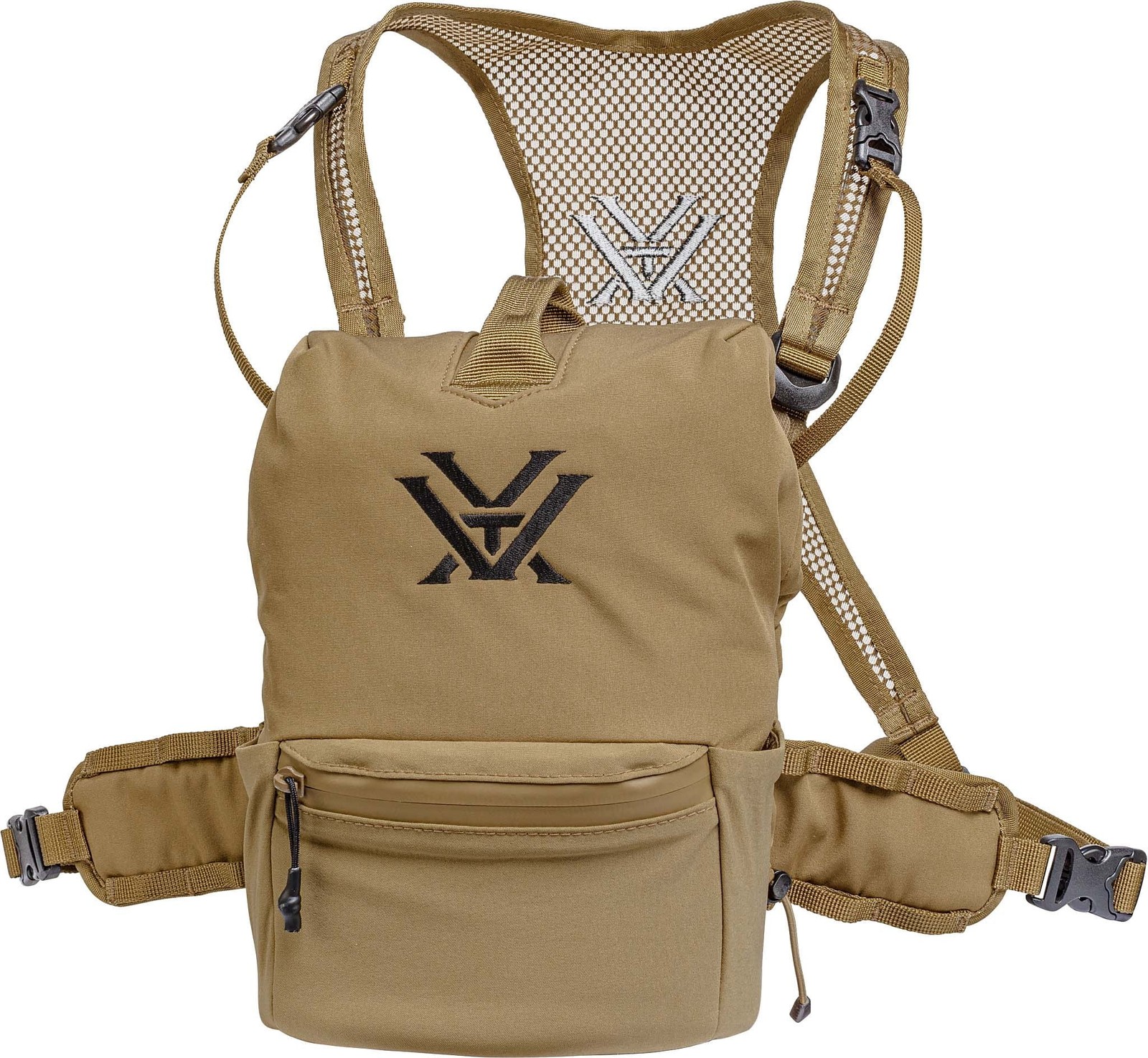 Vortex GlassP Pro Binocular Harness, Tan, Large, 9in, 17oz, P600-L