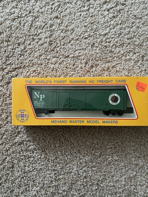 Vintage Mehano HO Scale Northern Pacific Railway Boxcar Original Box