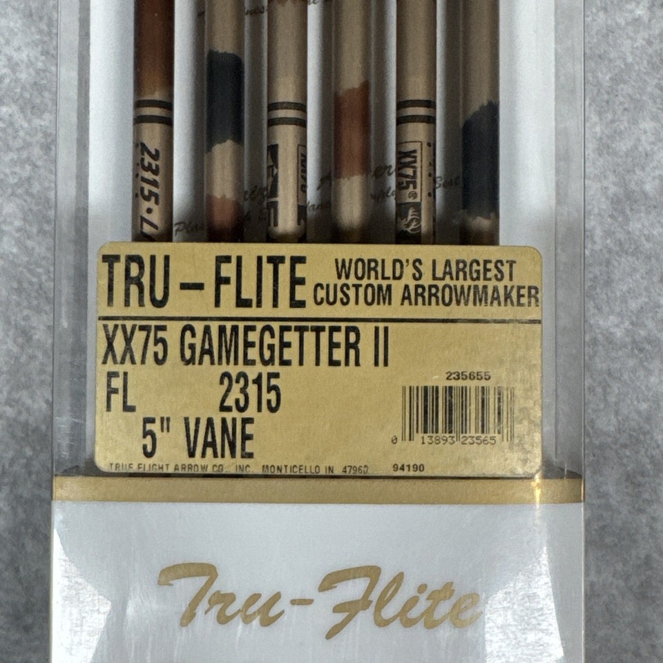 Stabilisateur Vintage Easton Gamegetter II - 8 Pouces, Camouflage Marron - Neuf Ancien Stock