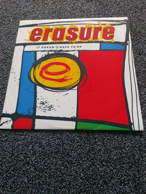 erasure vinyl It Doesn't Have To Be 1987