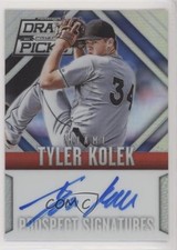 2014 Prizm Perennial Draft Picks Prospect Signatures Silver Tyler Kolek Auto sh7