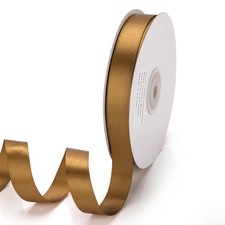 Double Faced Satin Ribbon 5/8Inch x 50Yards Double Sided Solid Polyester Ribb...