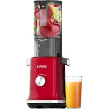 SIFENE JS8202 150W Slow Masticating Juicer Machine, 4.3" Wide Mouth, High