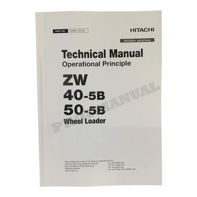 Hitachi ZW40-5B ZW50-5B Wheel Loader Technical Manual Operational Principle