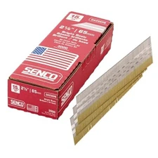  DA25EPB Length Bright Basic Finish Nail (3,000 per box) 15 Gauge by 2-1/2 inch