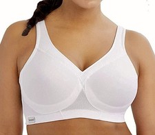 Glamorise 40F White MagicLift Seamless Sport Bra NEW 
