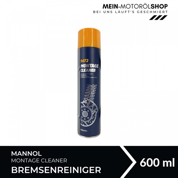 Mannol 9672 Montage Cleaner / Bremsenreiniger / Universalreiniger 600 ML-image