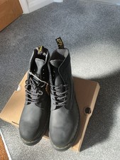 DR MARTENS MENS NEW NEW TRINITY LEATHER WATERPROOF BOOTS SIZE 13 WITH BOX