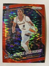 Panini 2025 Prizm Monique Akoa Makani Red Pulsar #98 Phoenix Mercury Card /299