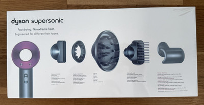 Dyson Supersonic Haartrockner HD07 Anthrazit/Fuchsia 1600W - NEU & OVP