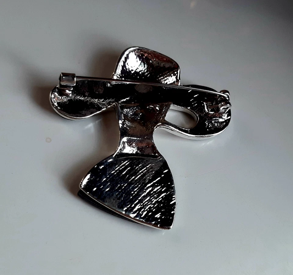 Schimmernde Brosche mit Abalone°. - Bild 4 von 4