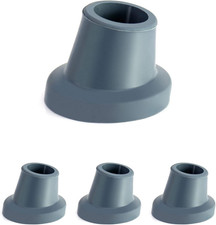 Replacement Feet for Shower Chair Bath Seat, 4 Pack 1" I.D Slope Rubber Tips ...