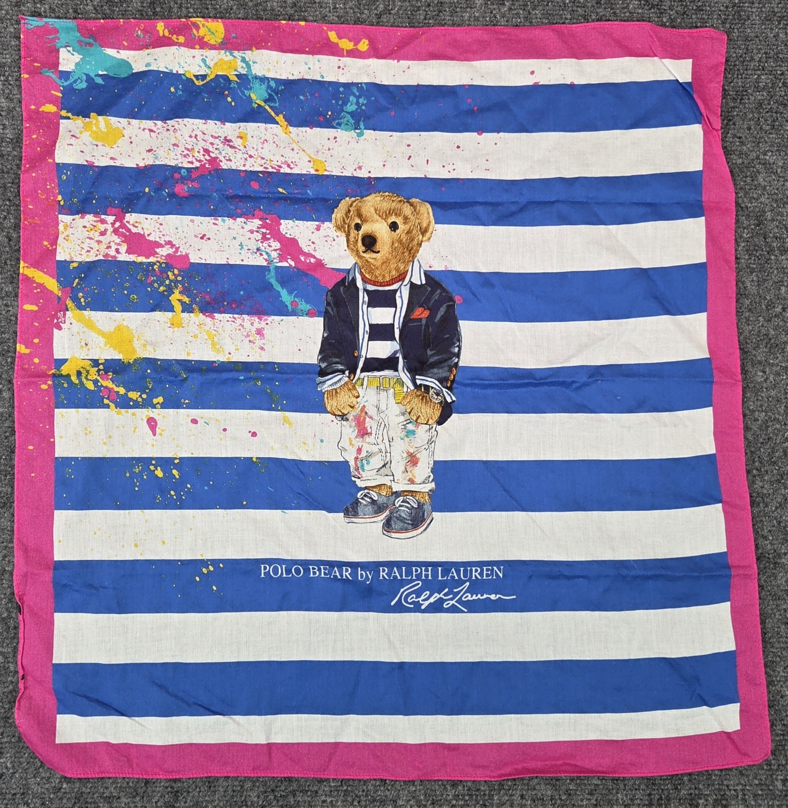 Polo Bear by Polo Ralph Lauren Hankerchief Paint … - image 1