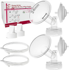 Nenesupply 24Mm Flange Pump Parts Compatible W Spectra S2 S1 Breast Pumps Replac