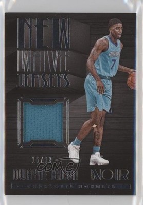 2017-18 Panini Noir New Wave Jerseys Prime 15/25 Dwayne Bacon #NW-DB ly9