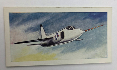 Fairey 1958 Mills Aircraft of the World #17 Grumman F11-11 Tiger - USA
