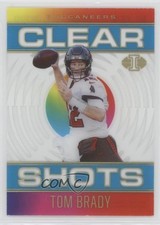 2021 Panini Illusions Clear Shots Light Blue 162/299 Tom Brady #CS-3 1u6