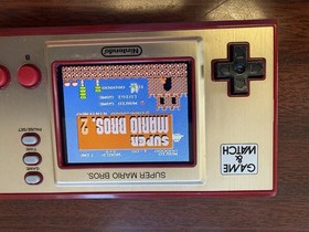 Nintendo Game & Watch Super Mario Bros Handheld Console HXA-001 Color Tested