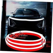 Car LED Hood Light Strip, 70 Inch 12V Flexible Waterproof 70 Inches White