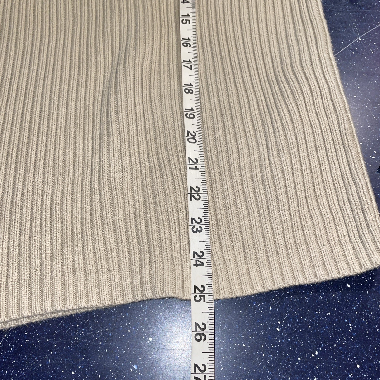 Structure Heavyweight Ribbed Sweater Shoulder/Elb… - image 8