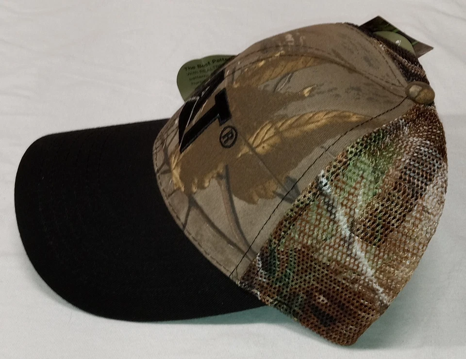 Caterpillar Embroidered Camouflage Pattern Unisex Trucker Style Adjustable Hat - Image 2 of 4