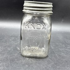 Knox Pint Jar & Lid Keystone (Nice)#8