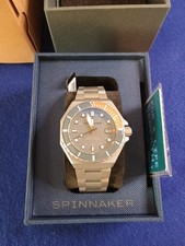 Spinnaker Dumas Stainless Steel 44mm Japanese Automatic Wristwatch