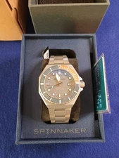 Spinnaker Dumas Stainless Steel 44mm Japanese Automatic Wristwatch