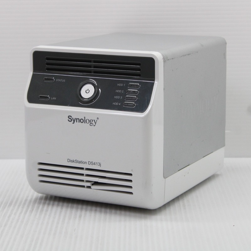 Synology DiskStation DS413j 4 Bay 512MB NAS - 4x 1TB 3.5" 7200 RPM HDD and PSU