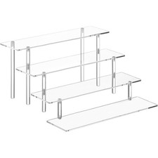 4 Tier Acrylic Perfume Organizer Display Riser Stand for Cosmetics Skincare