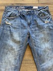 T.K. Axel Griswold Slim Straight Jeans Faded Blue Denim Men's 36x32 — photo 3