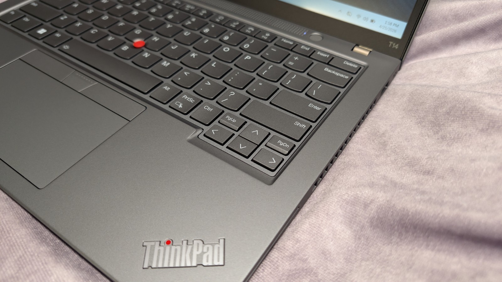 Lenovo ThinkPad T14, 14-Inch Laptop, with Intel Core i5 13th Gen., 512 GB SSD (Solid State Drive), Windows 11 Pro
