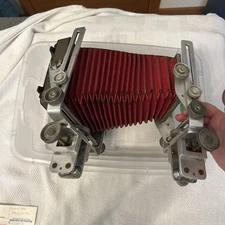 Burke & James B&J Grover 5x7 view camera Parts : 4x5 back, lensboard adapter 👀